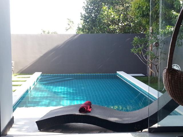 'צ'אוונג ביץ Rocking Chair Pool Villa חדר תמונה